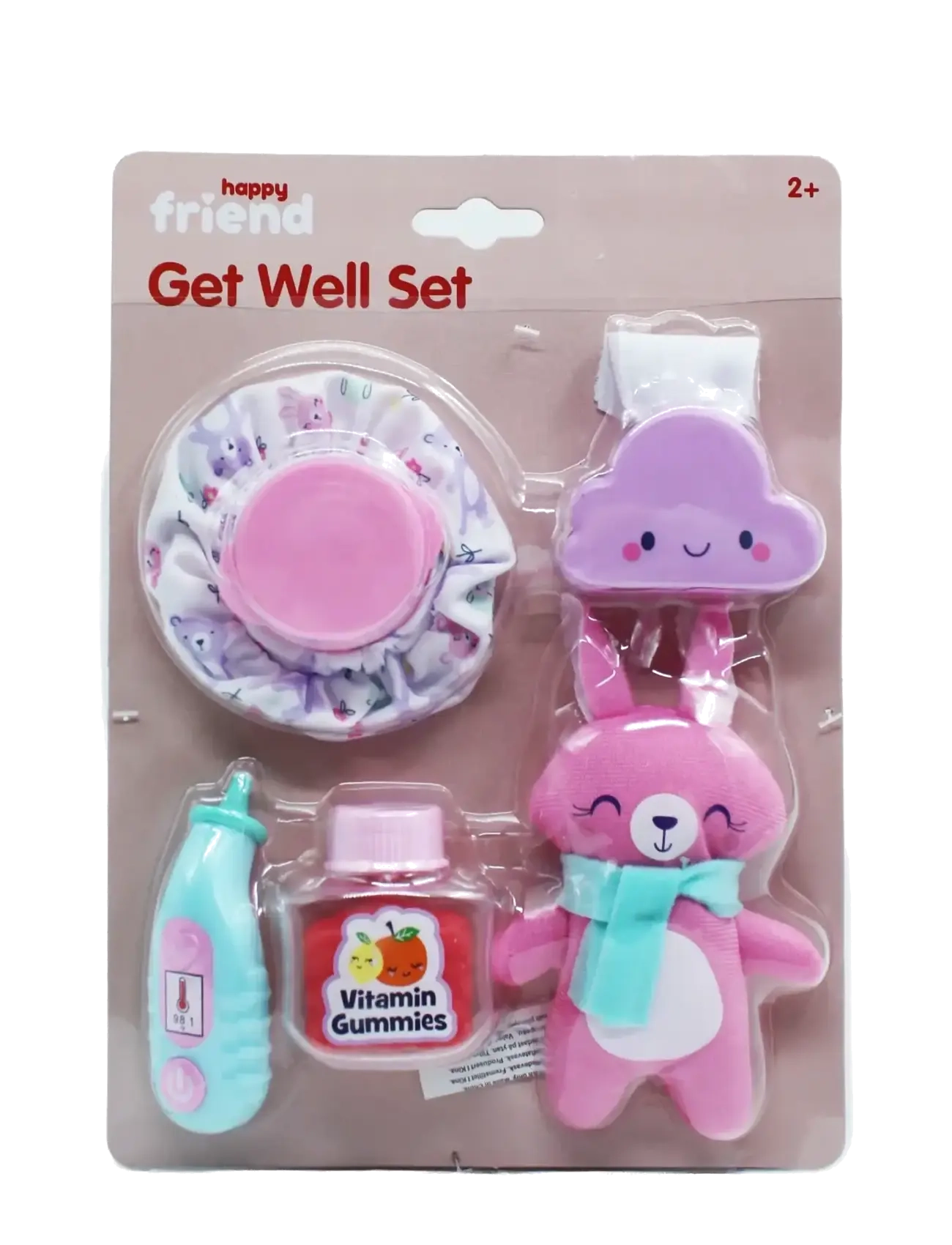 Happy Friend - HAPPY FRIEND Get Well Set - docktillbehör - multicolor - 1