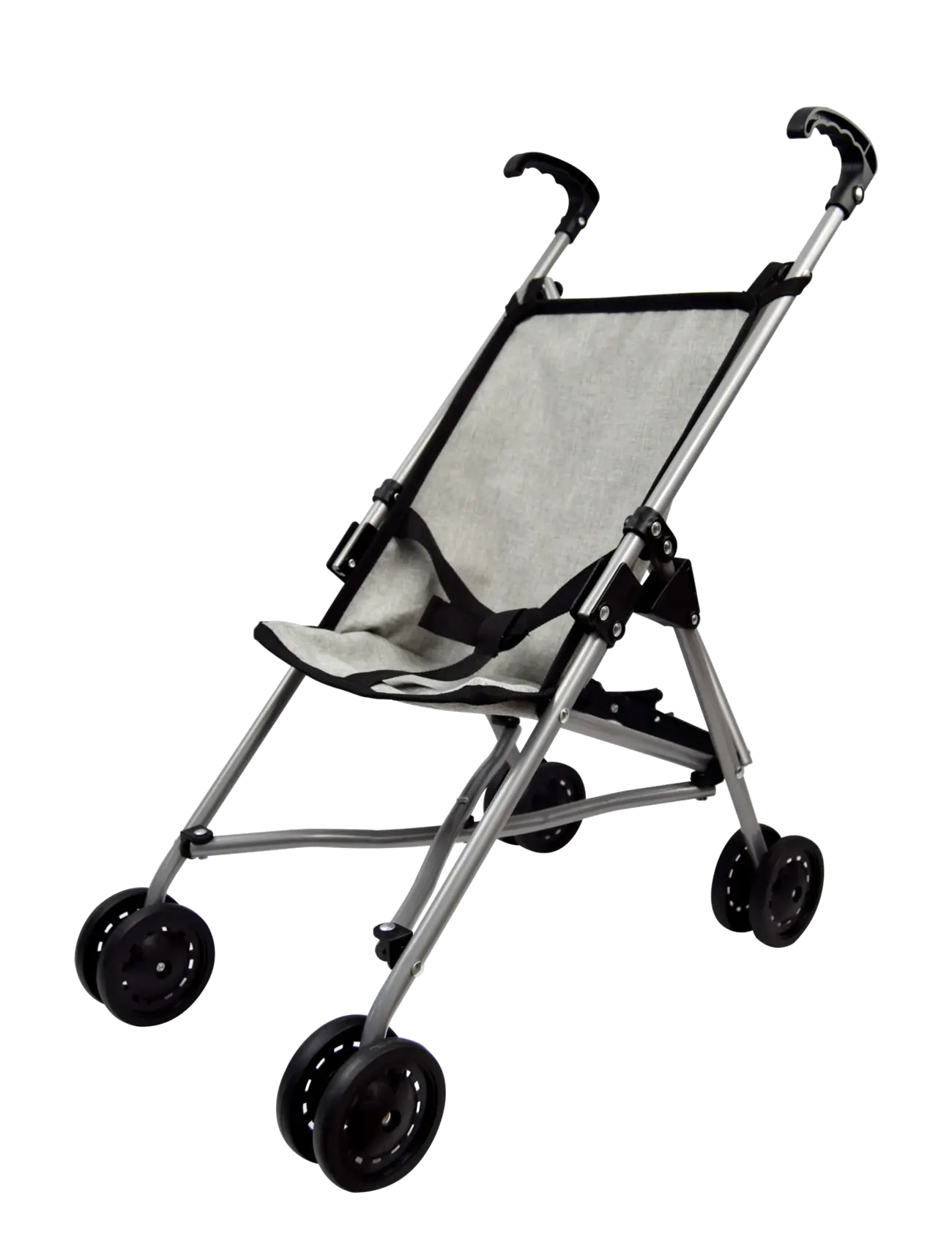 Happy Friend Stroller, Børn, Doll Trolleys, Grå, Str: ONE SIZE