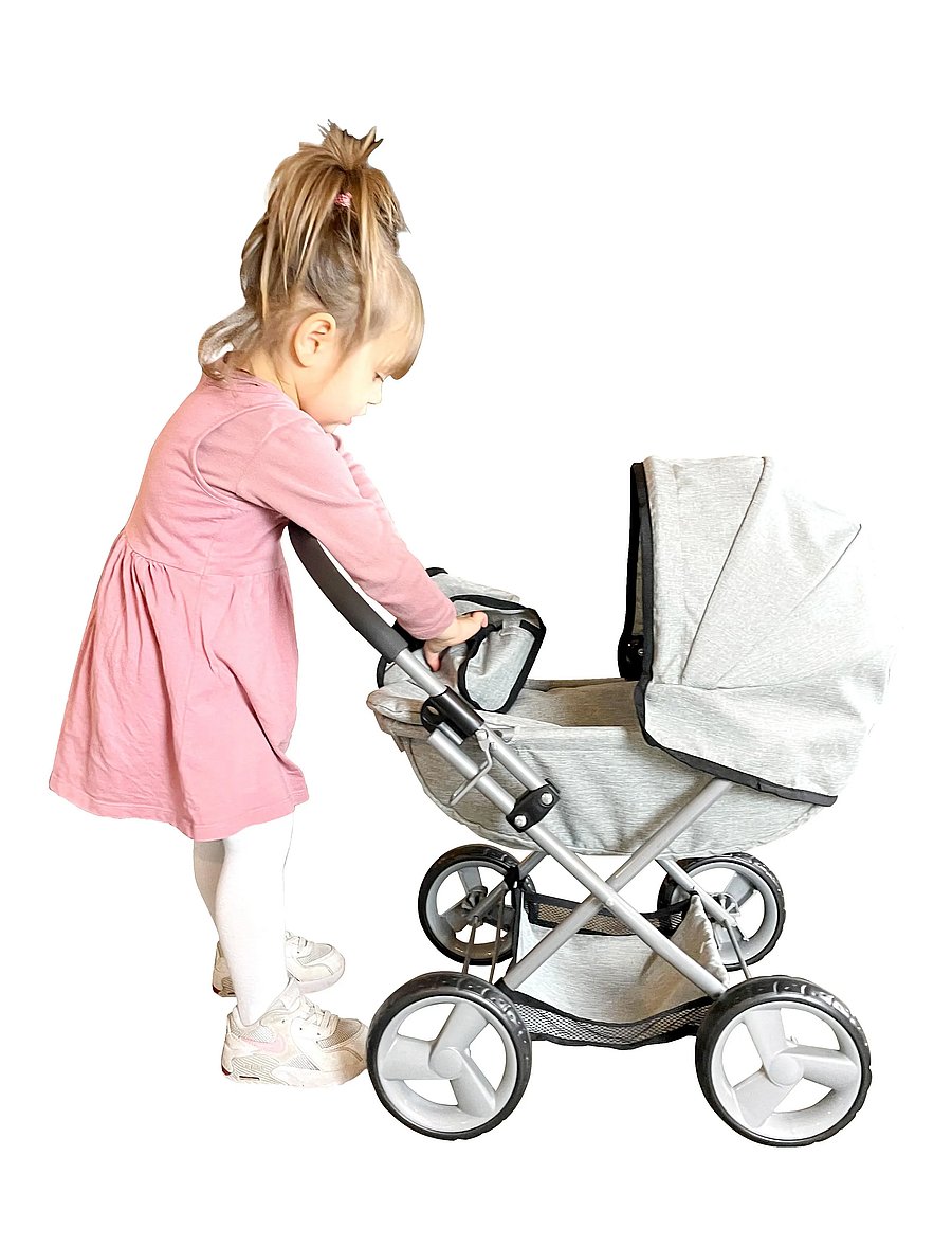 Happy Friend - HAPPY FRIEND Pram - dúkkuvagnar - multicolor - 0