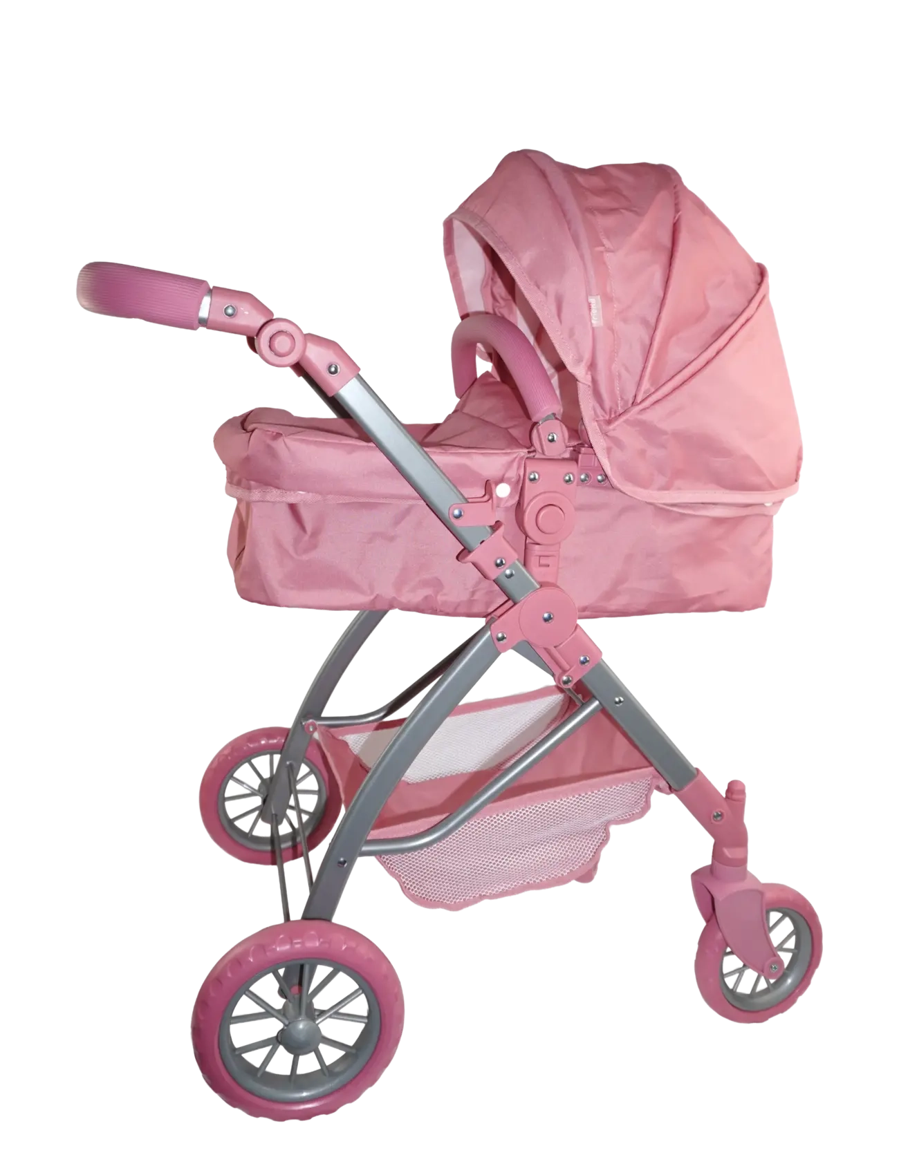 Happy Friend Happy Friend Pram Pink, One Size, Pink, Dukker Og Tilbehør > Dukkevogne, Børn