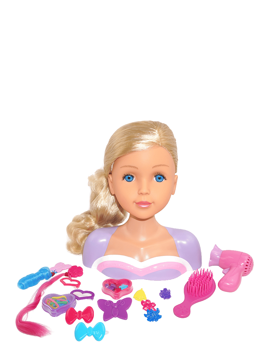 Happy Friend - HAPPY FRIEND Styling Head Playset - greiðsluhaus - multicolor - 0