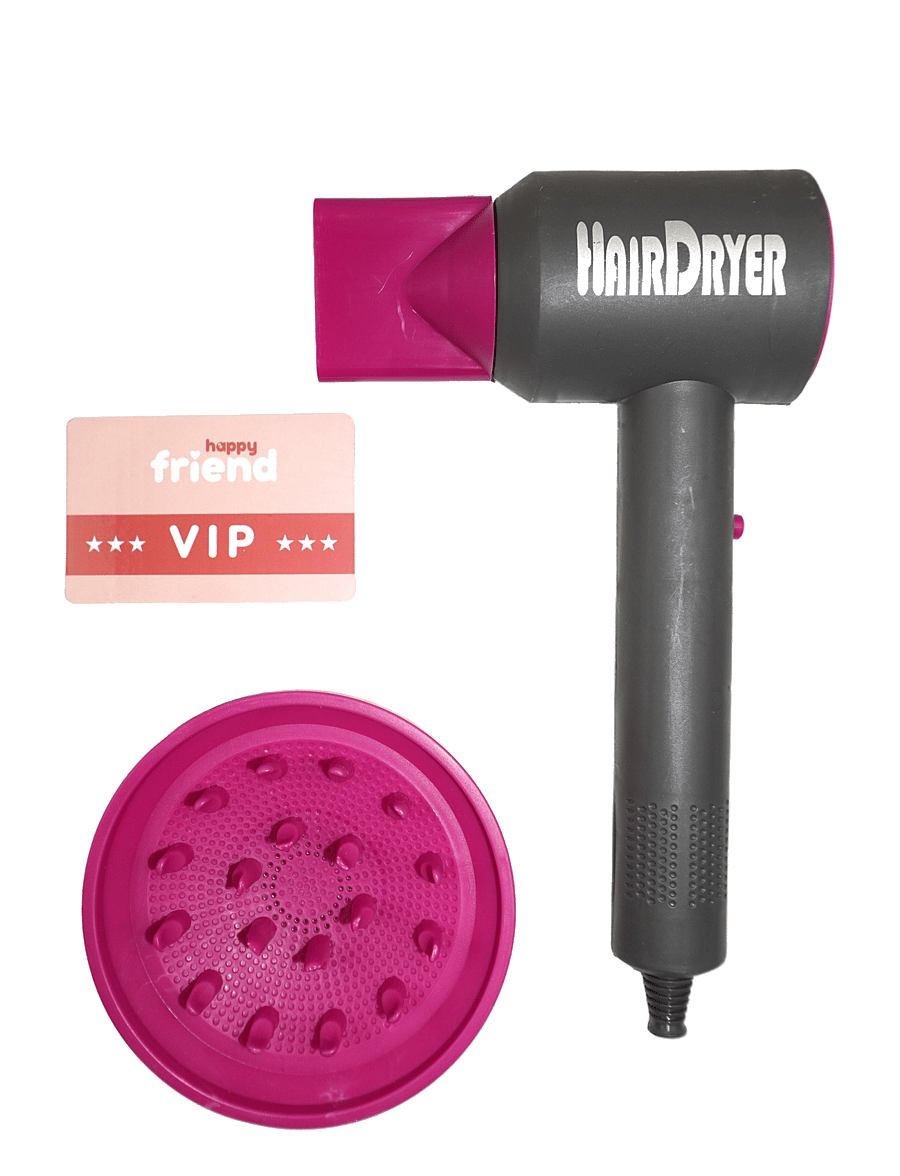 Happy Friend - HAPPY FRIEND Hair Dryer - foregive makeup & tilbehør - multicolor - 0