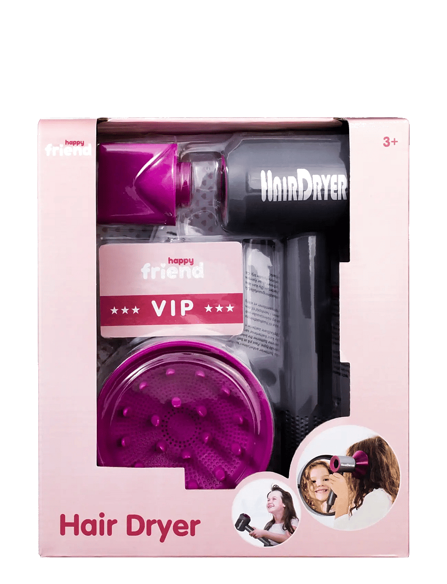 Happy Friend - HAPPY FRIEND Hair Dryer - foregive makeup & tilbehør - multicolor - 1
