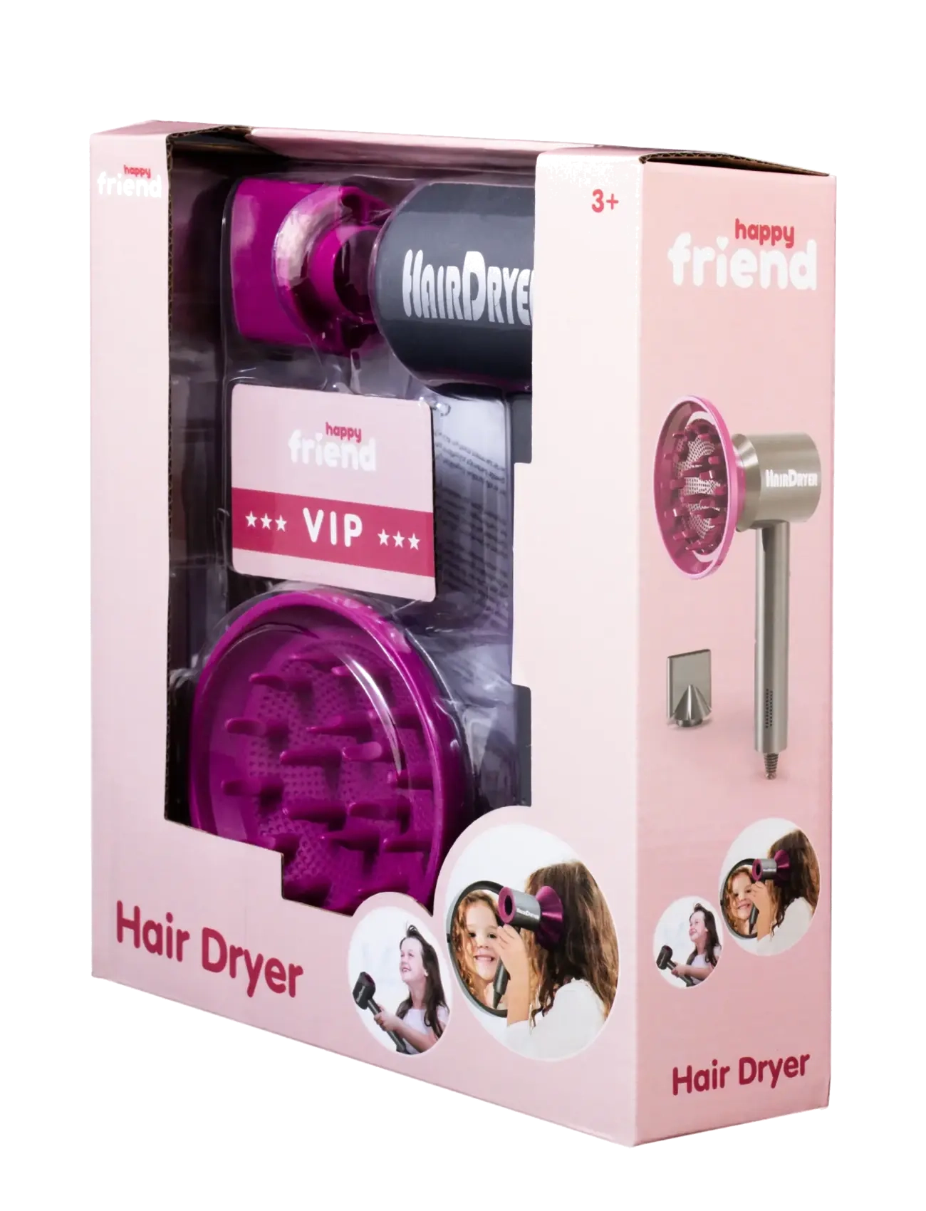 Happy Friend - HAPPY FRIEND Hair Dryer - låtsassmink & accessoarer - multicolor - 2