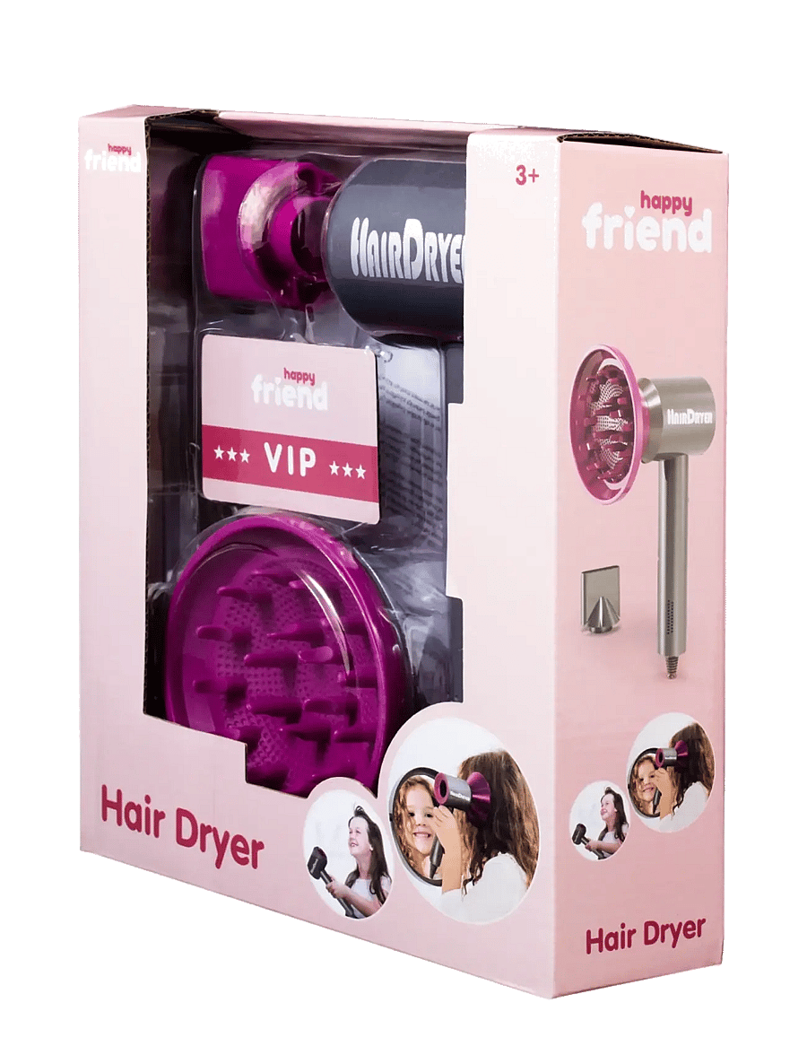 Happy Friend - HAPPY FRIEND Hair Dryer - foregive makeup & tilbehør - multicolor - 2