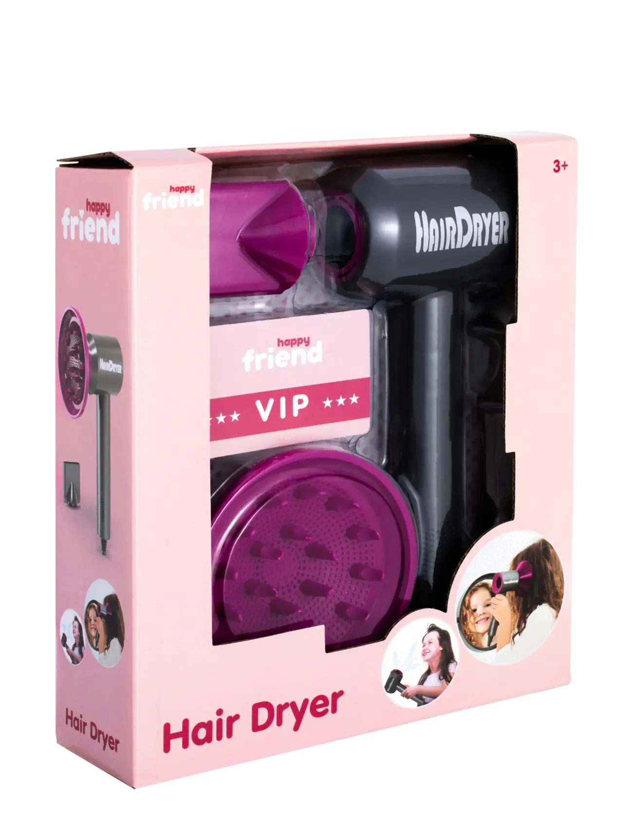 Happy Friend - HAPPY FRIEND Hair Dryer - låtsassmink & accessoarer - multicolor - 3