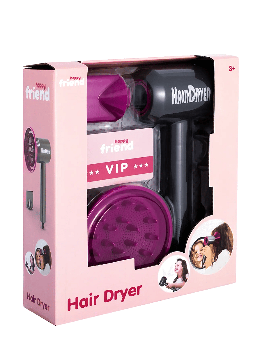 Happy Friend - HAPPY FRIEND Hair Dryer - foregive makeup & tilbehør - multicolor - 3