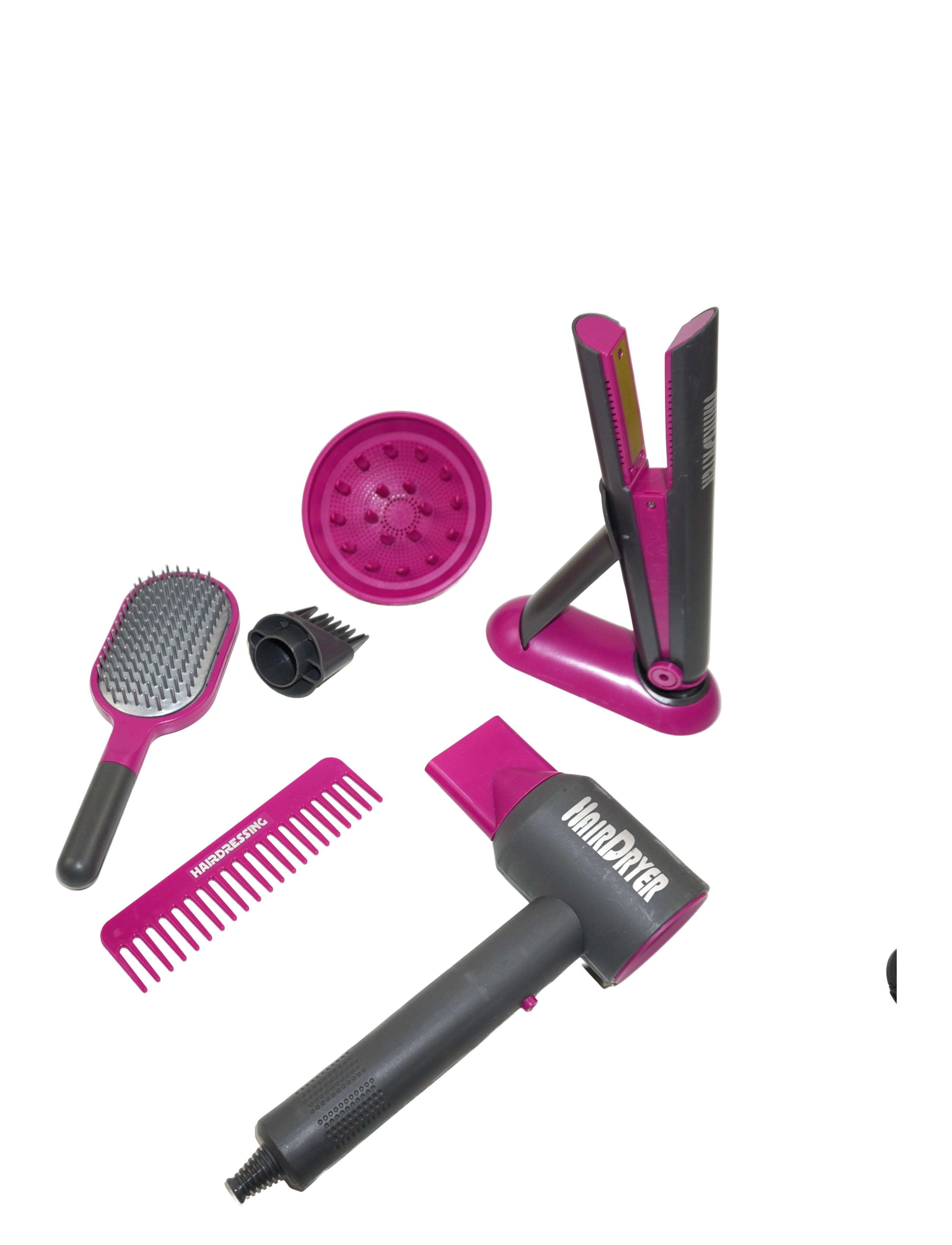 Happy Friend - HAPPY FRIEND Hair Dryer Styling set - gervi förðunarvörur & fylgihlutir - multicolor - 1