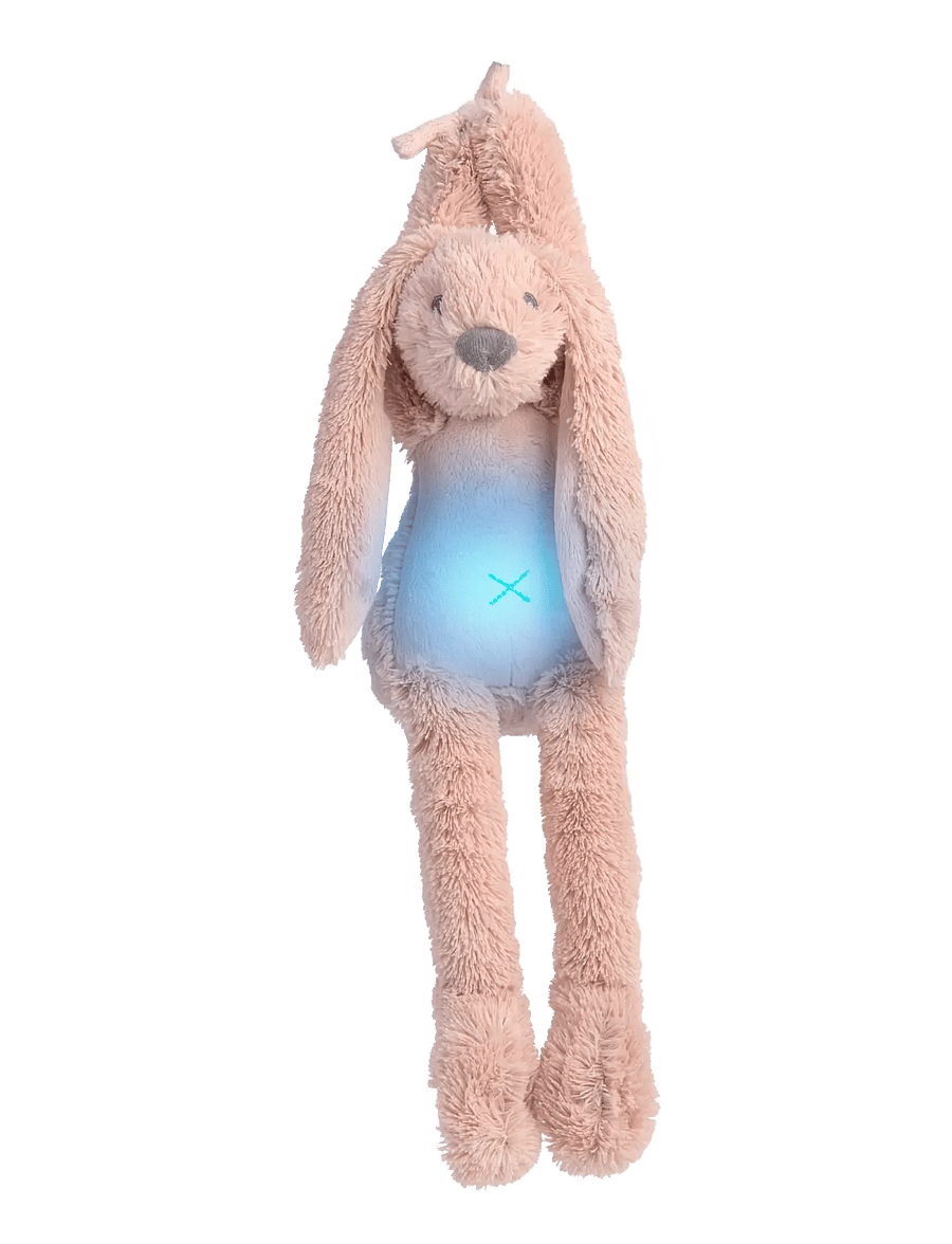 Happy Horse - Happy Horse - Rabbit Richie Nightlight with soothing sounds - Öölambid - pink - 0