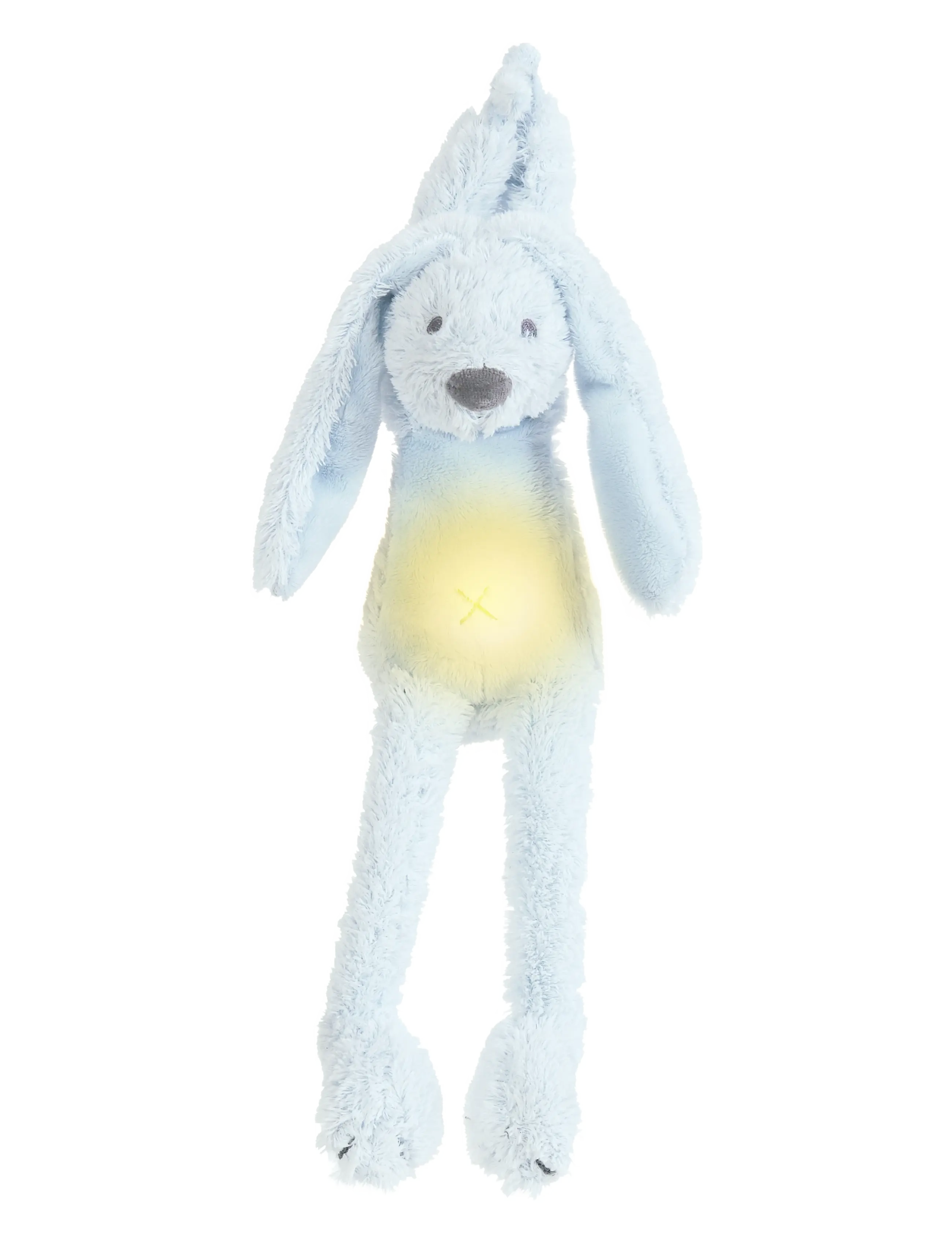 HAPPY HORSE Happy Horse - Rabbit Richie Nightlight With Soothing Sounds Blau - 34 CM - Kinder