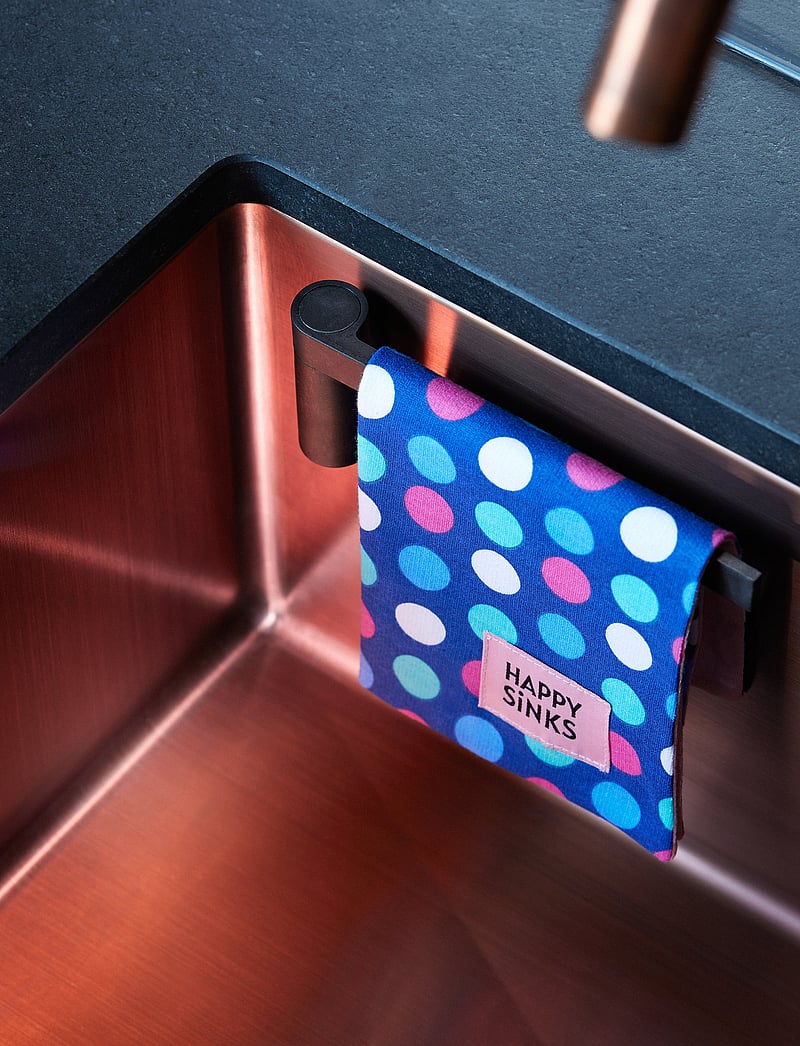 Happy Sinks - Dishcloth Holder - afdruiprek - black - 2