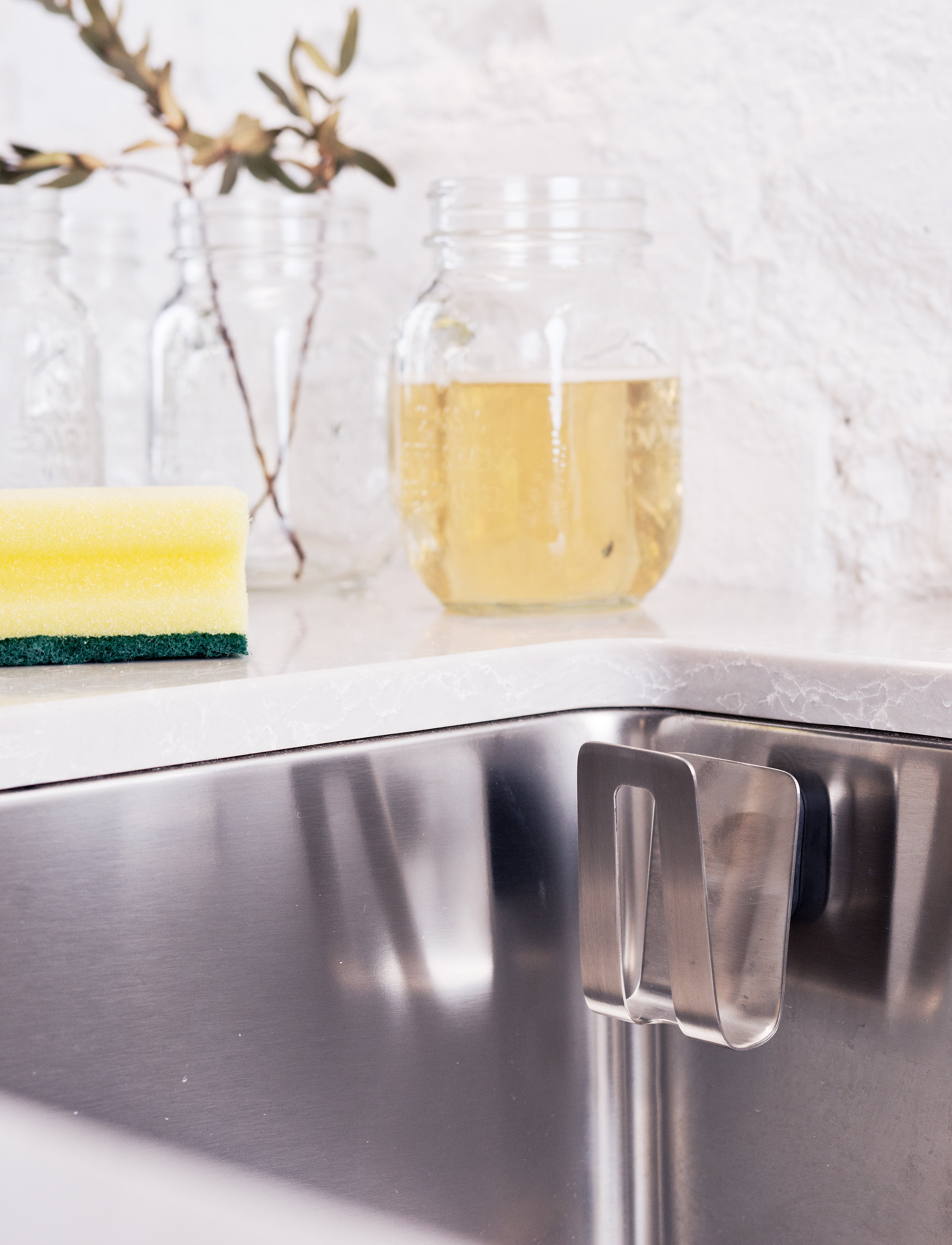 Happy Sinks Svampeholder, One Size, Silver, Opvask > Opvaskestativ, Unisex