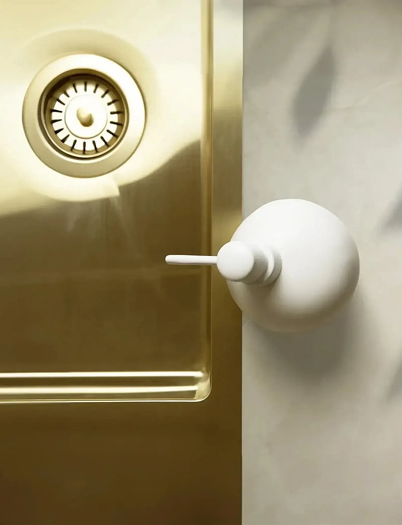 Happy Sinks - Kiwi Soap Dispenser - White - seebidosaatorid ja -alused - white - 0