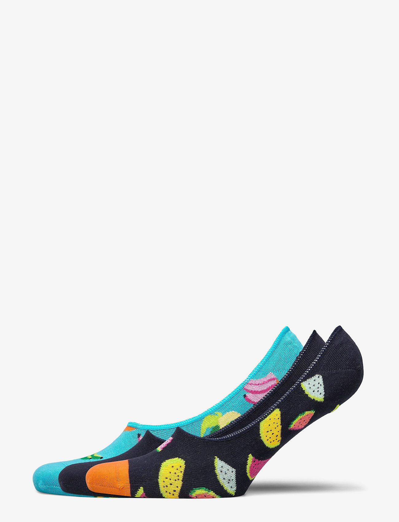 Happy Socks - 3-Pack Banana Liner Sock - multi - 0