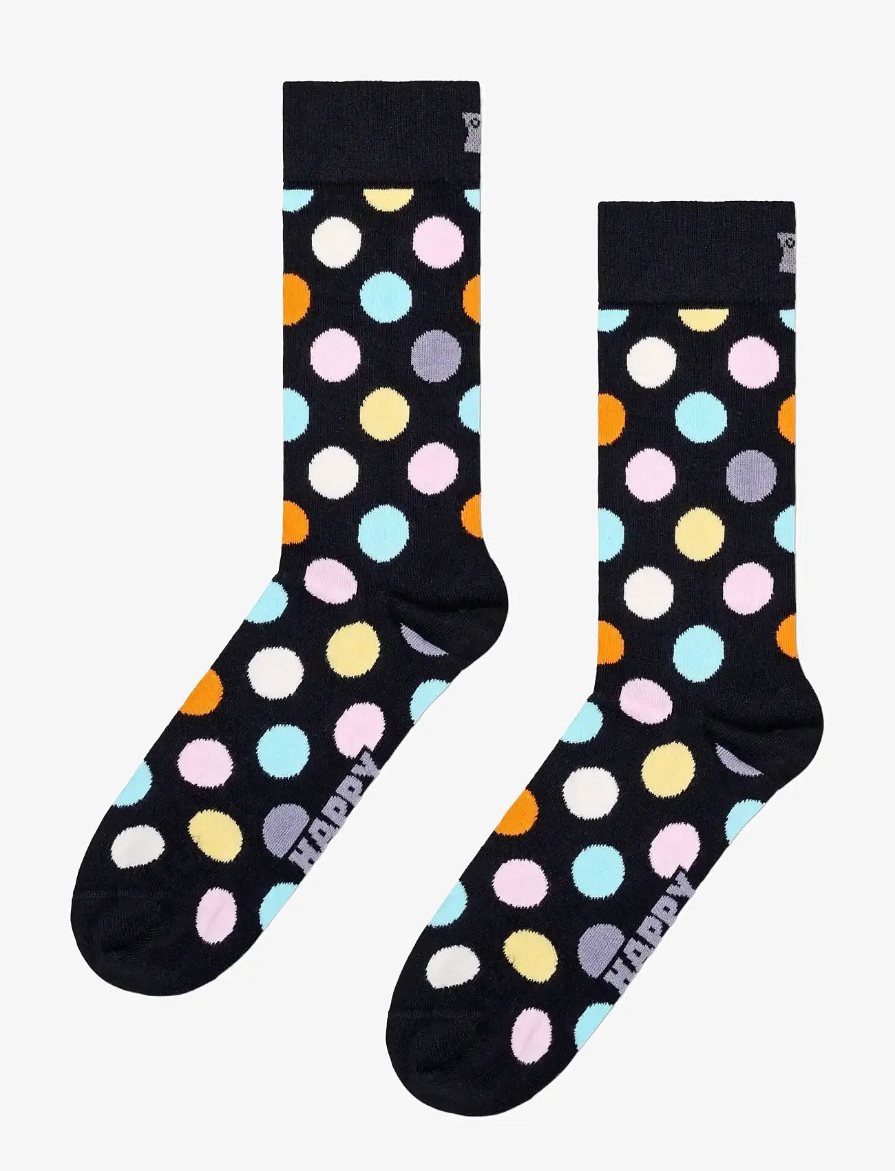 Happy Socks - Big Dot Sock - black - 0