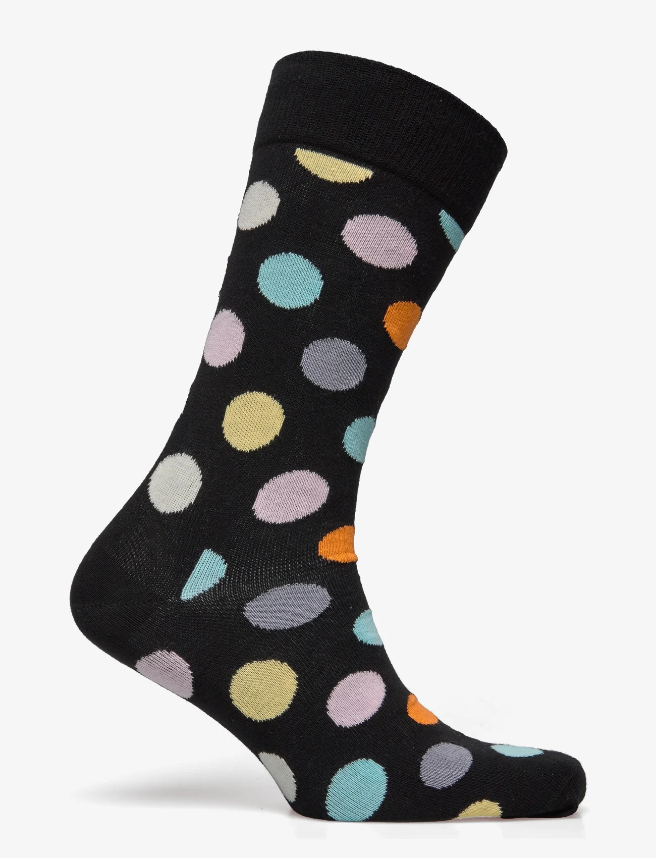Happy Socks - Big Dot Sock - crew sokken - black - 1
