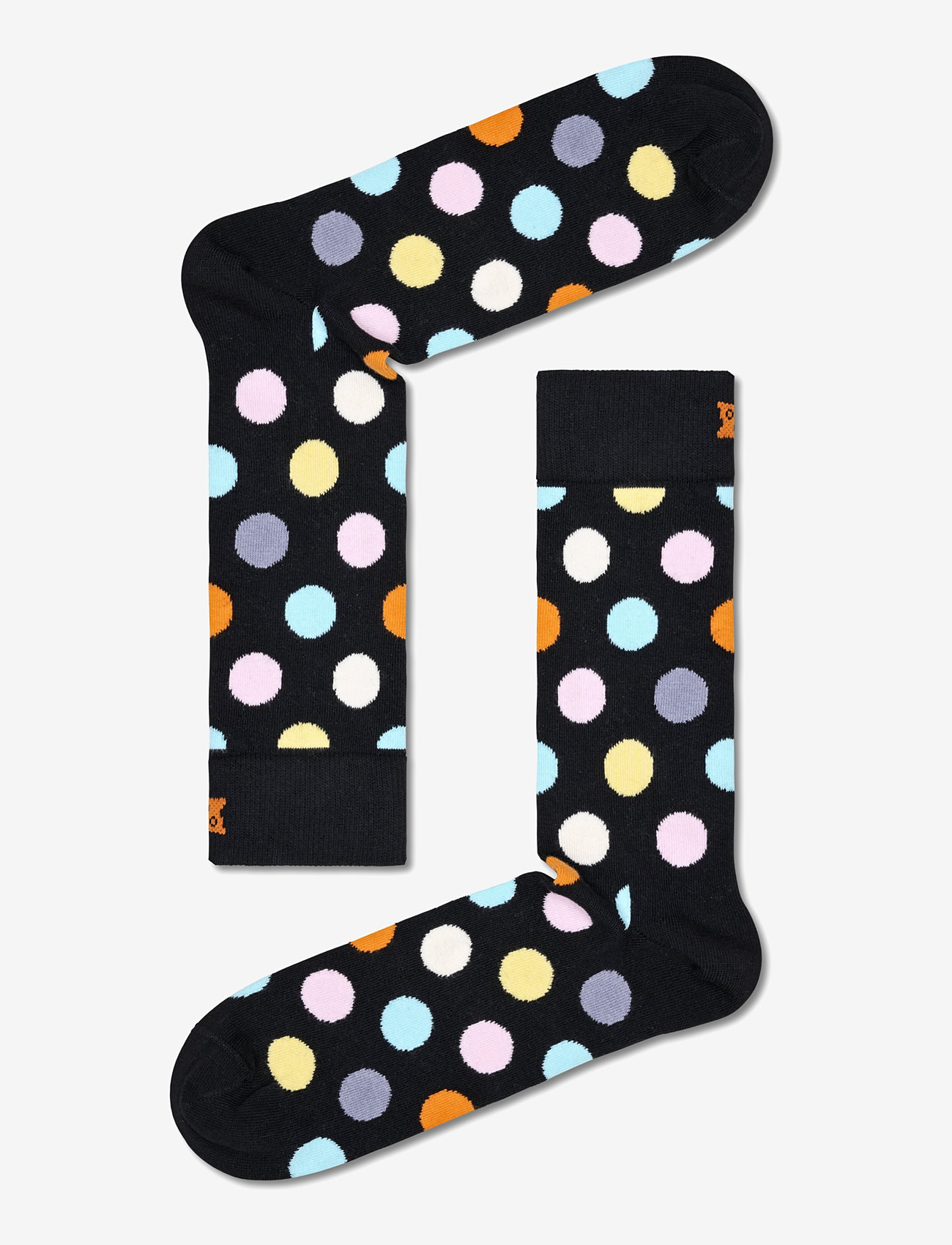 Happy Socks - 2-Pack Classic Big Dot Socks - de laveste prisene - black - 1
