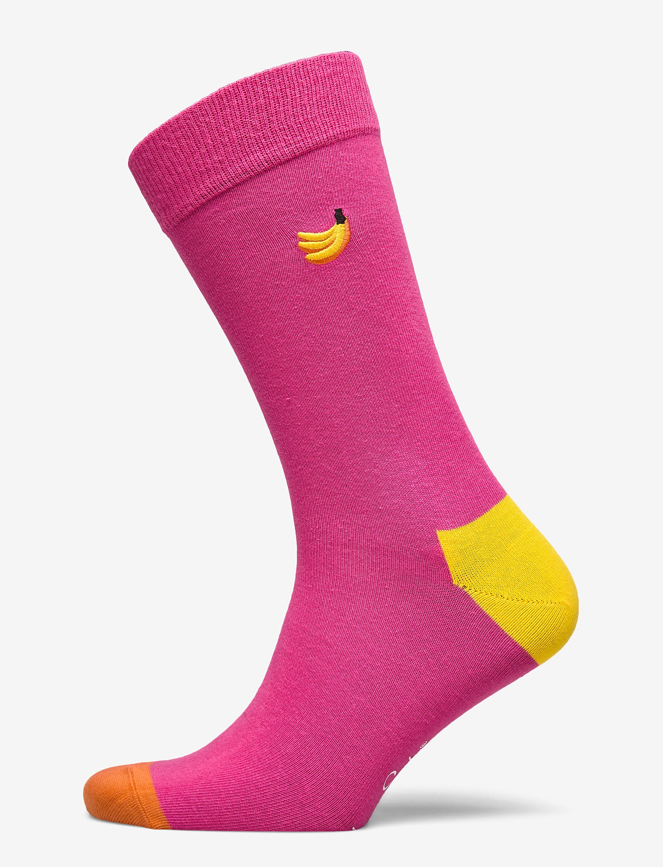 Happy Socks - Embroidery Banana Sock - pink - 0