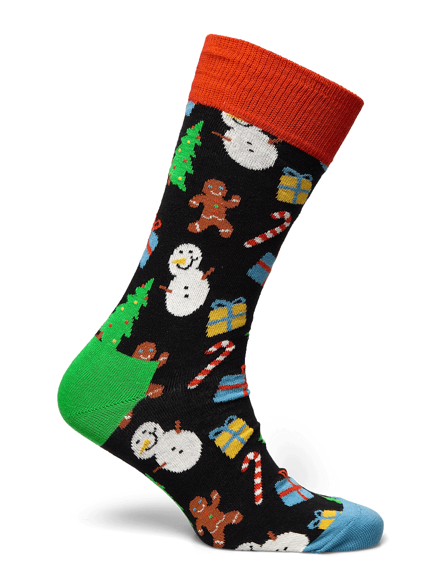 Happy Socks - Bring It On Sock - crew-socken - black - 2