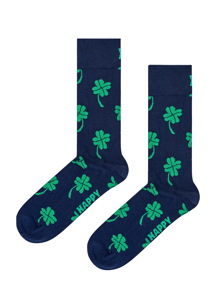 Happy Socks - Big Luck Sock - tennissocken - navy - 1