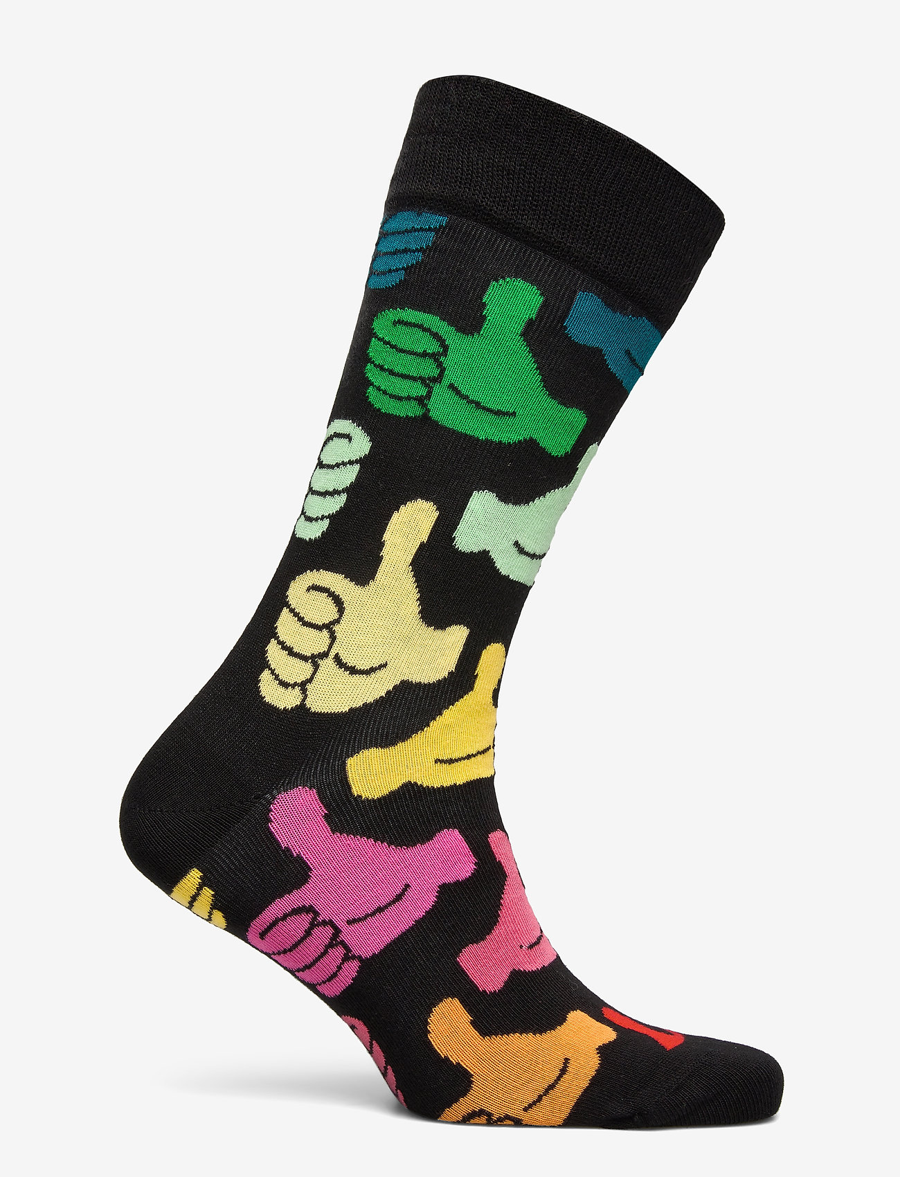 Happy Socks - Big Thumbs Up Sock - black - 1