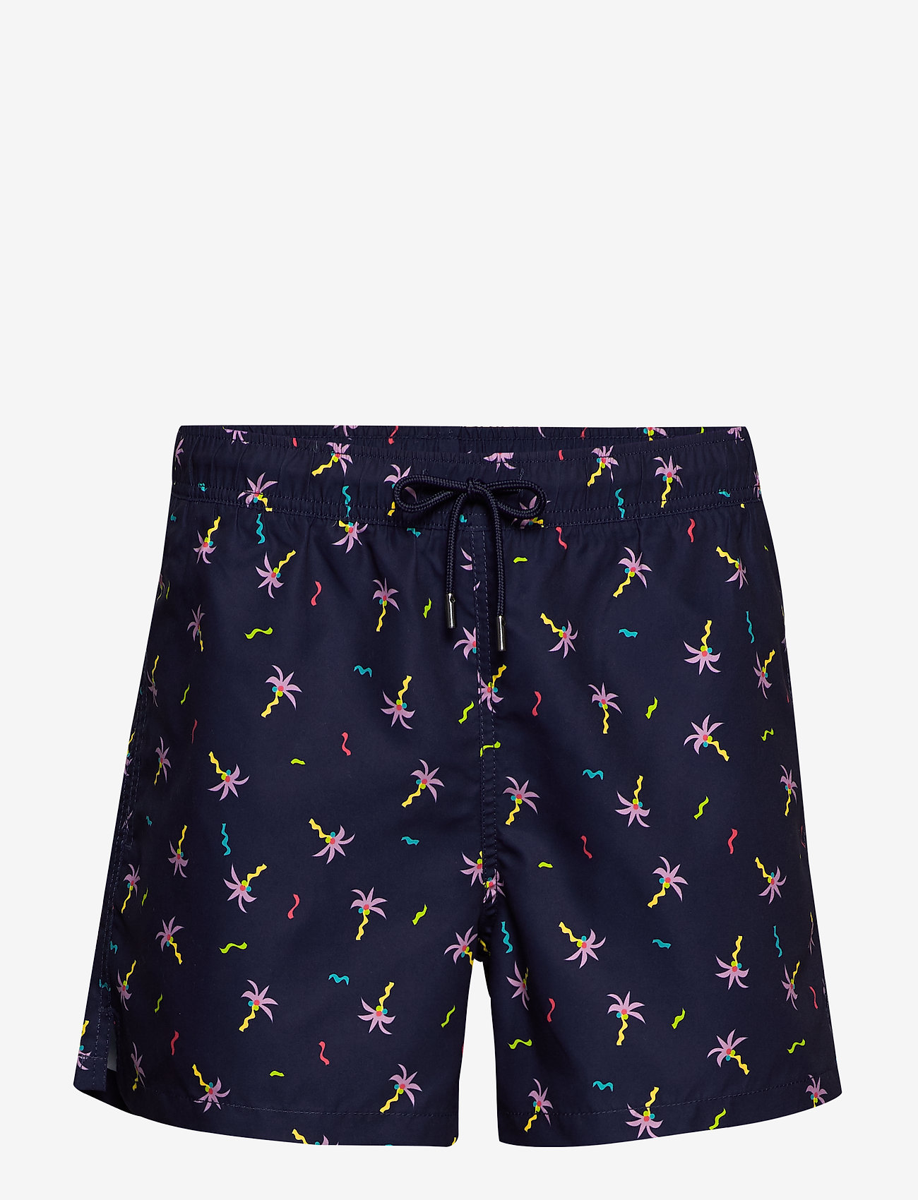 Happy Socks - Confetti Palm Swim Shorts - navy - 0