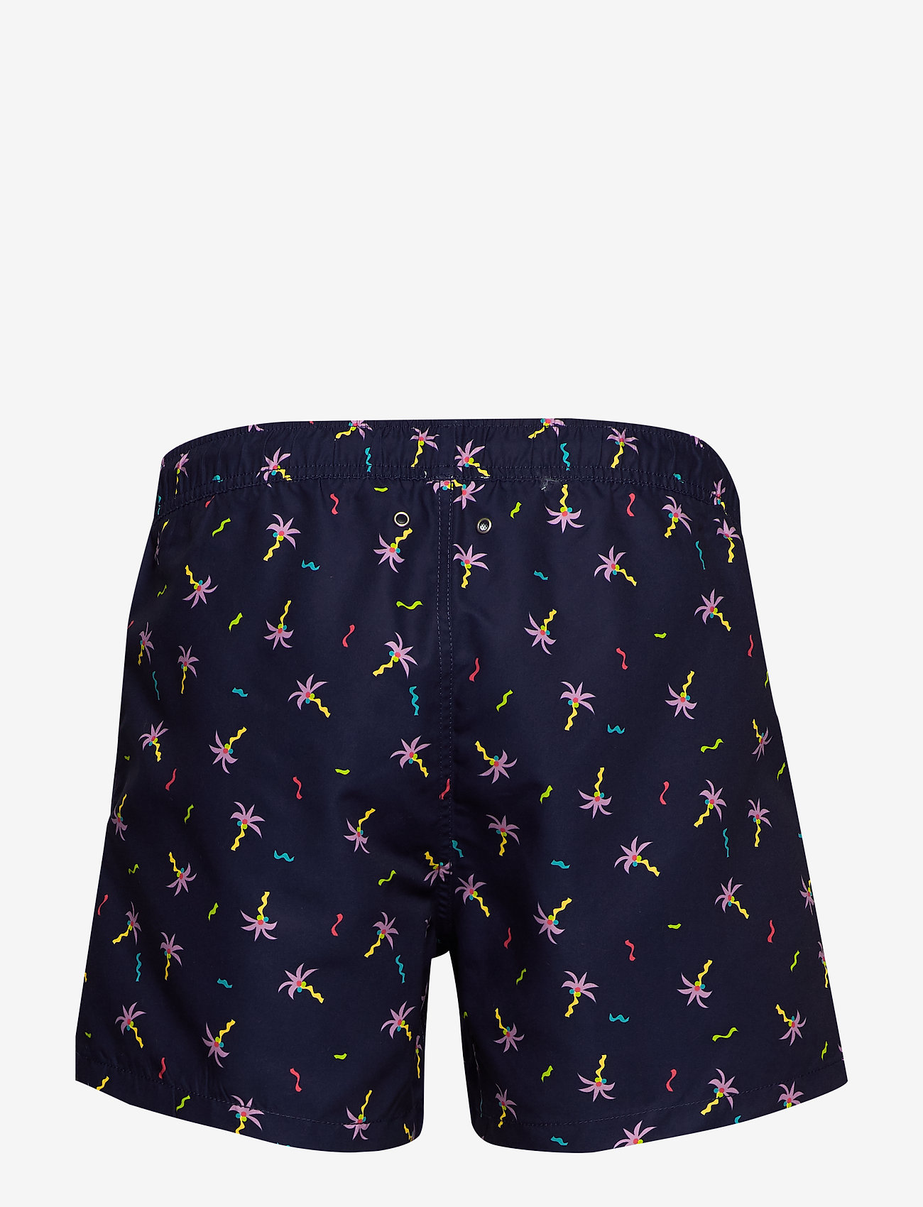 Happy Socks - Confetti Palm Swim Shorts - navy - 1