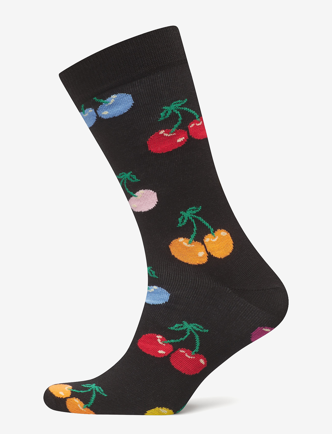 Happy Socks - Cherry Sock - sokker - black - 1