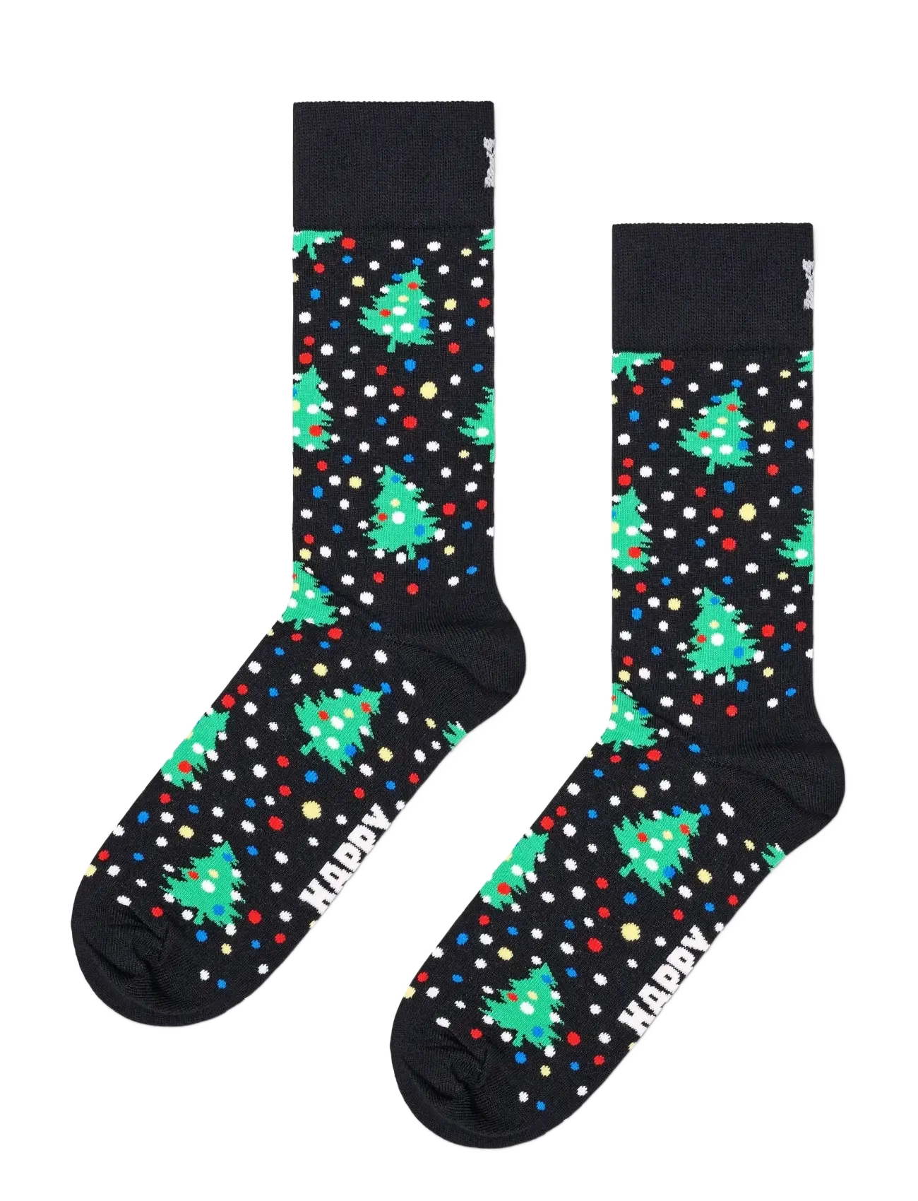 HAPPY Socken Christmas Night Socke Schwarz - 41-46 - Damen