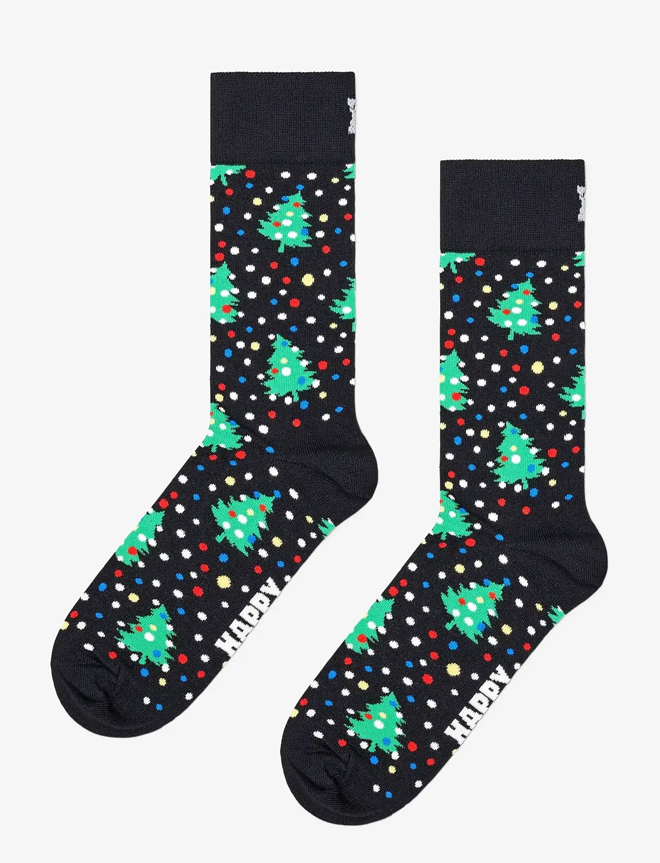 Happy Socks - Christmas Night Sock - black - 1