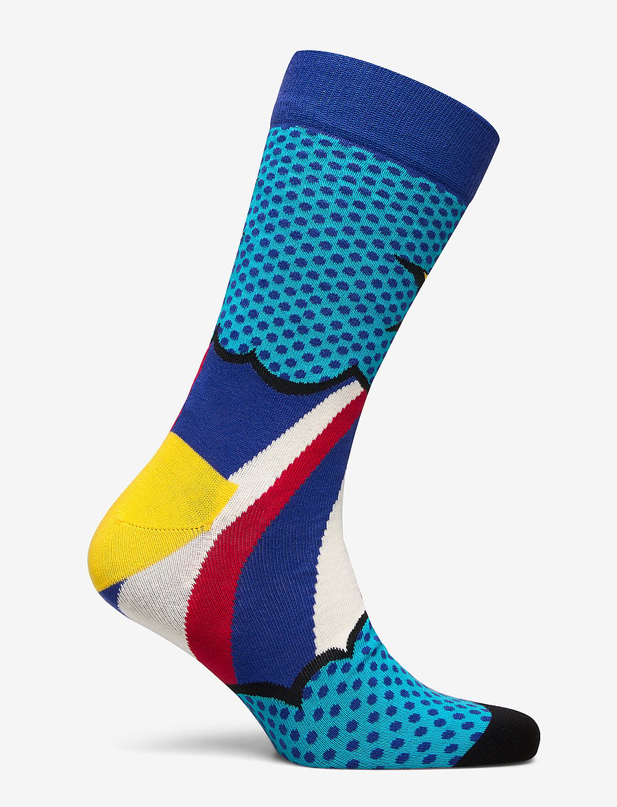 Happy Socks - Super Dad Sock - sokker - blue - 2