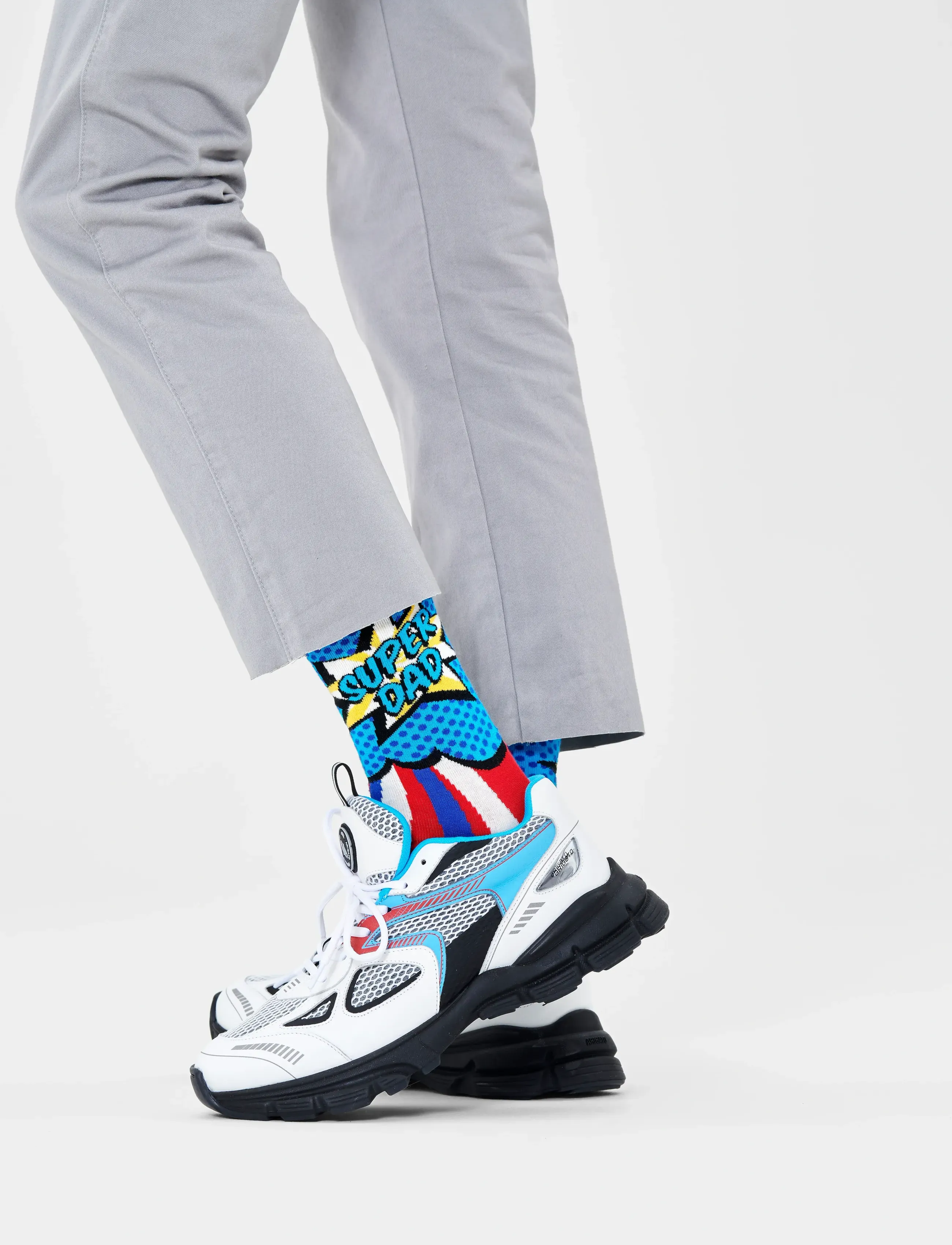 Happy Socks - Super Dad Sock - die niedrigsten preise - blue - 3