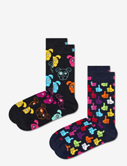 Happy Socks - 2-Pack Classic Dog Socks - alhaisimmat hinnat - black - 0