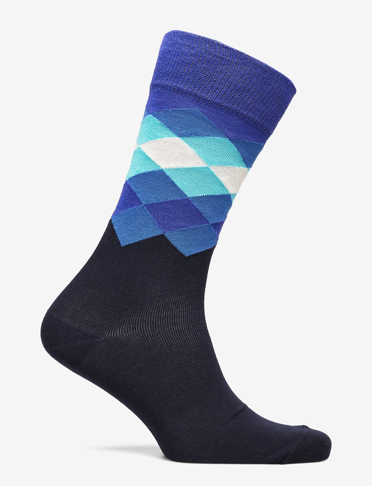 Happy Socks - Faded Diamond Sock - navy - 1