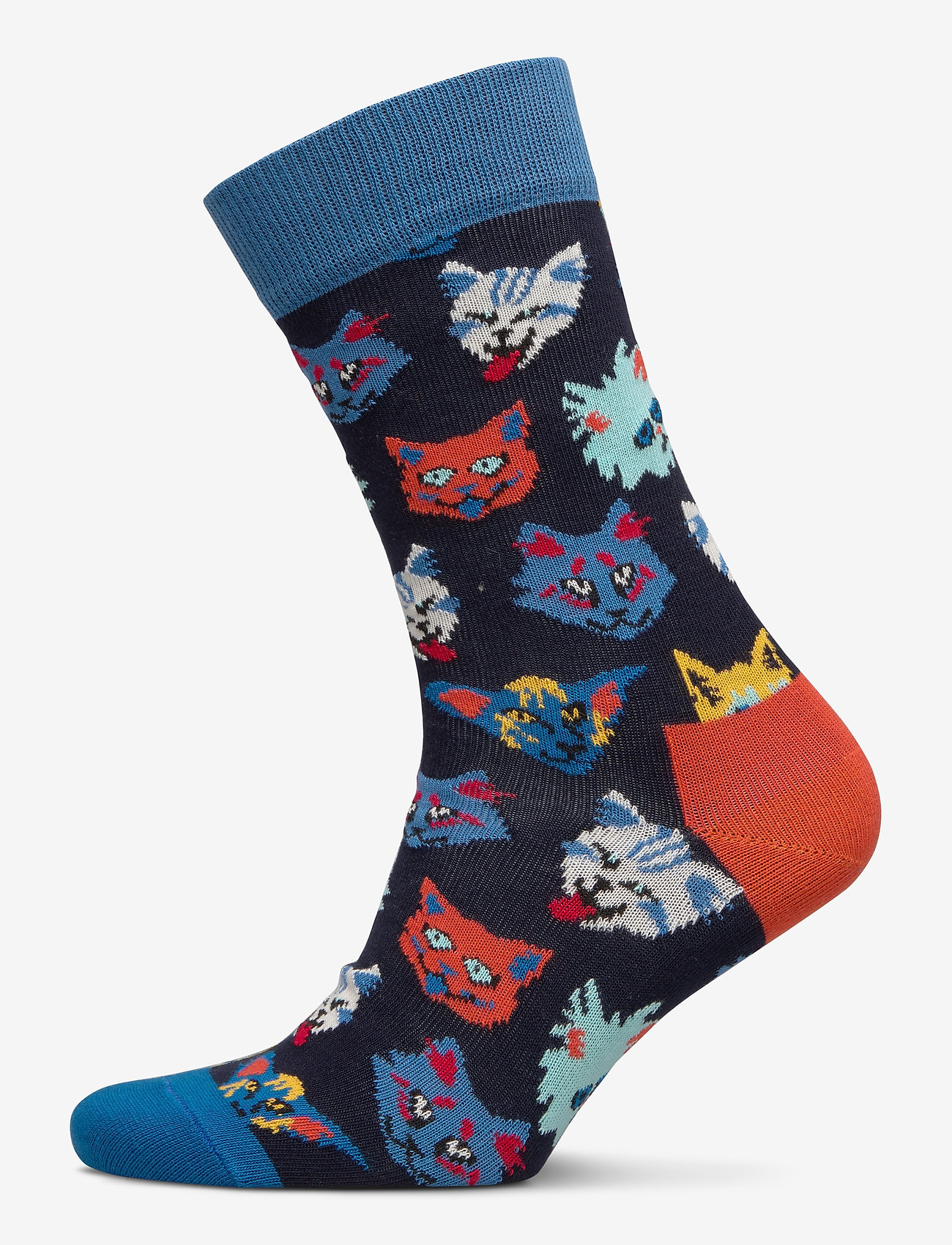 Funny Cat Sock - BLUE