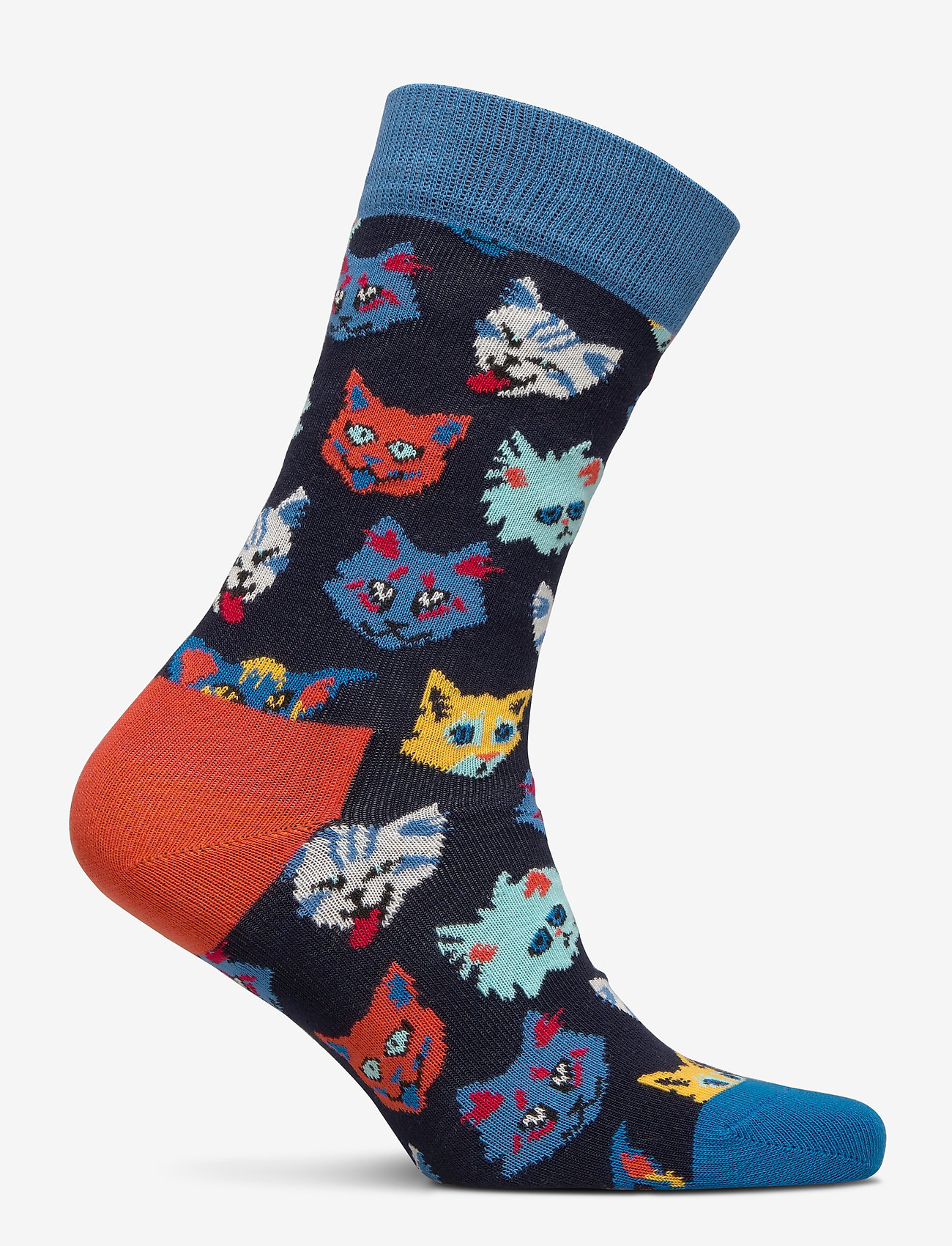Happy Socks - Funny Cat Sock - blue - 1