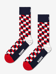Happy Socks - Filled Optic Sock - regular socks - navy - 0