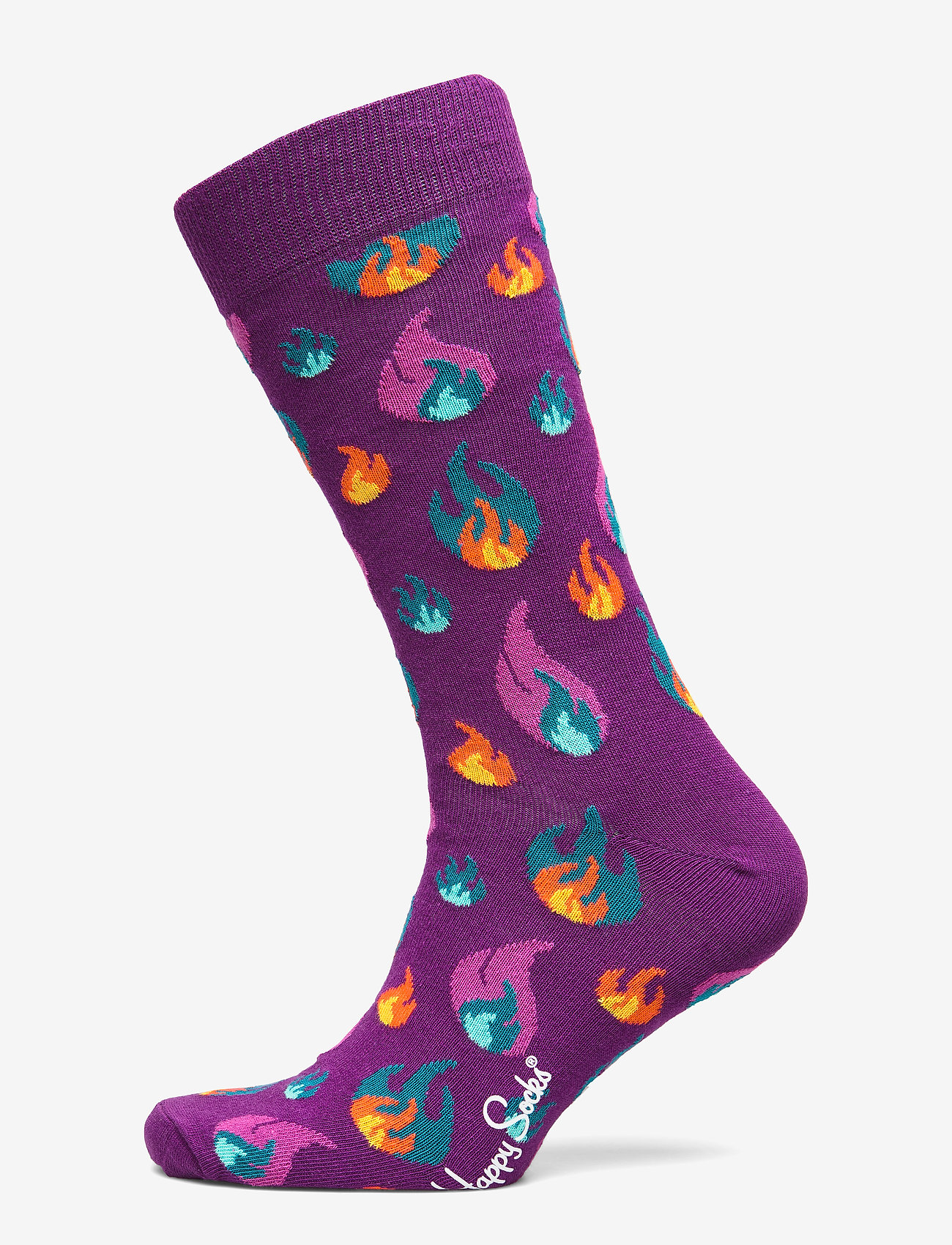 Happy Socks - Flames Sock - purple - 0