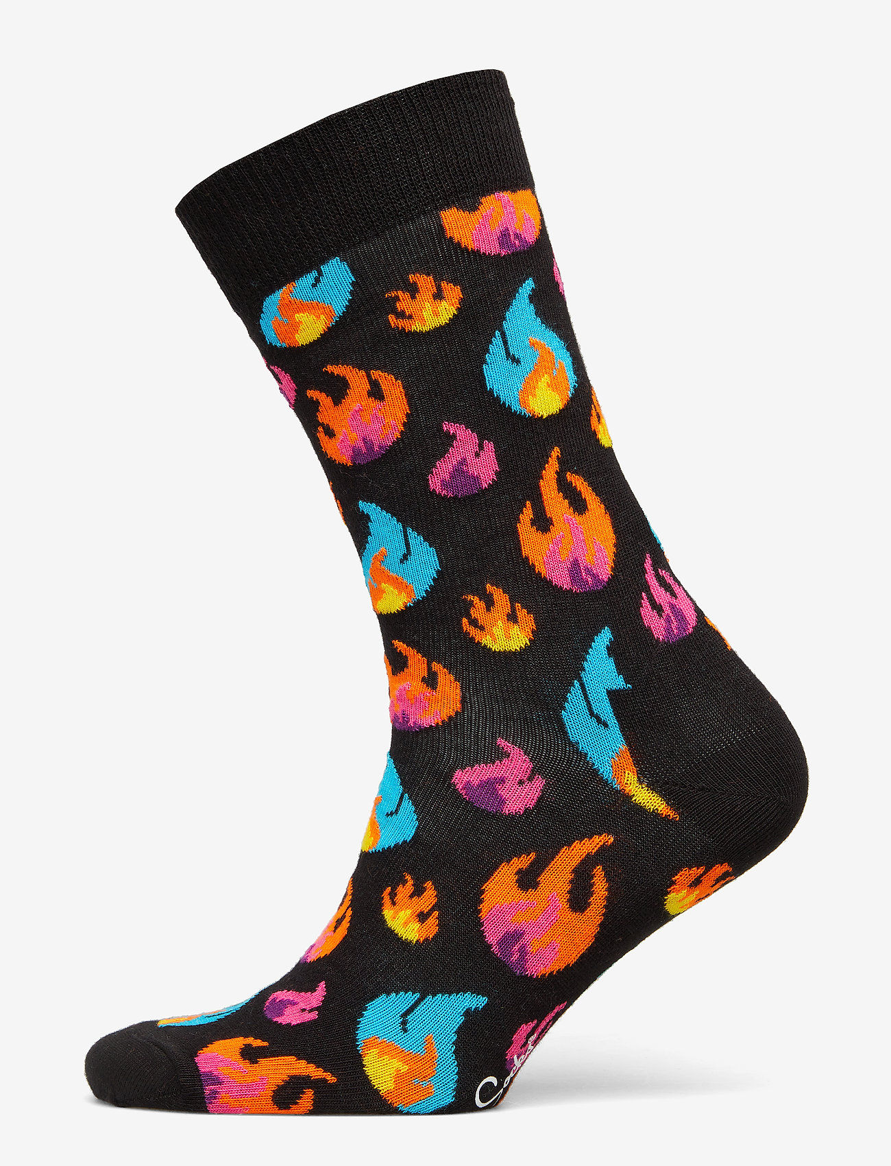 Flames Sock - BLACK