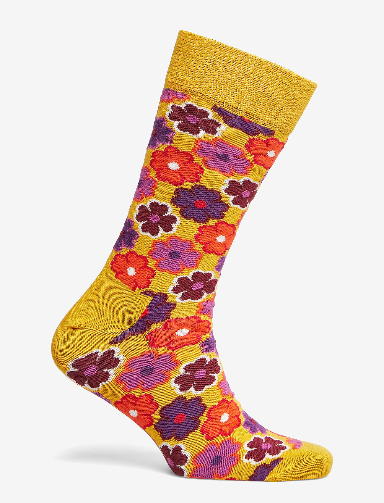 Happy Socks - Flower Power Sock - yellow - 1