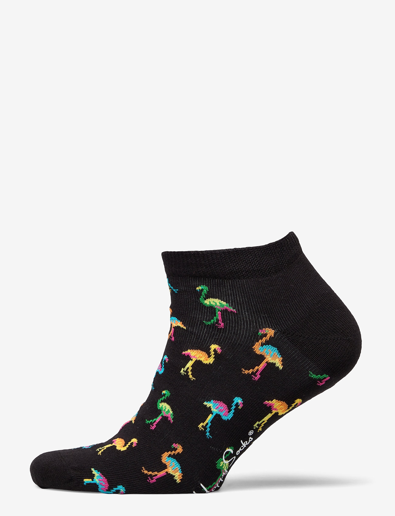 Flamingo Low Sock - BLACK