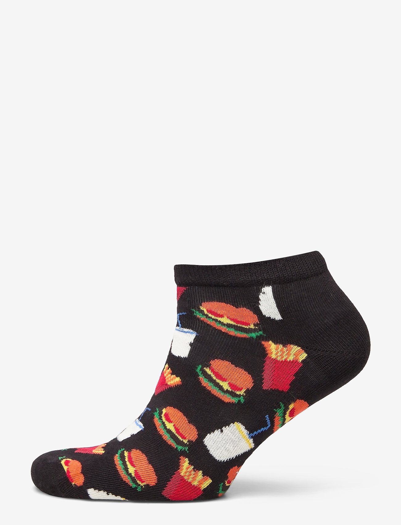 Happy Socks - Hamburger Low Sock - black - 0