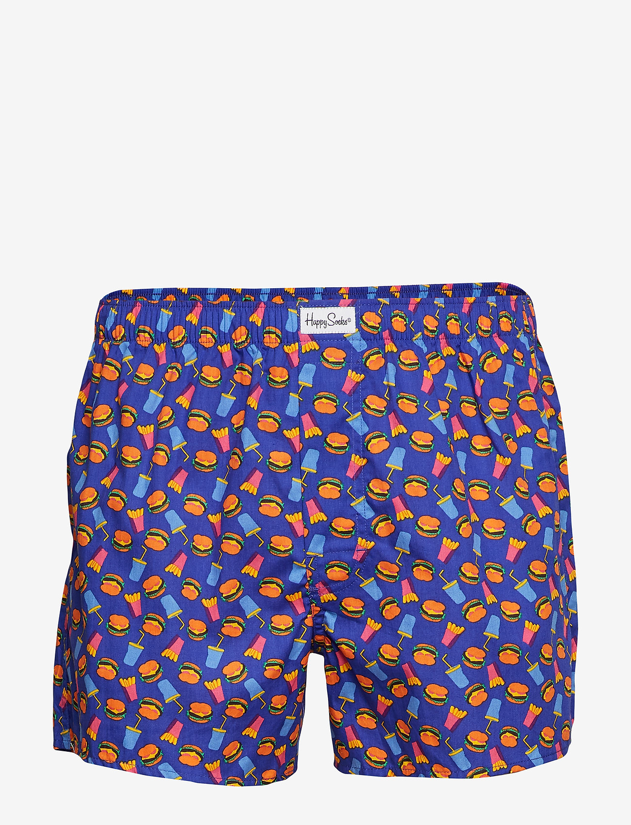 Happy Socks - Hamburger Boxer - blue - 0