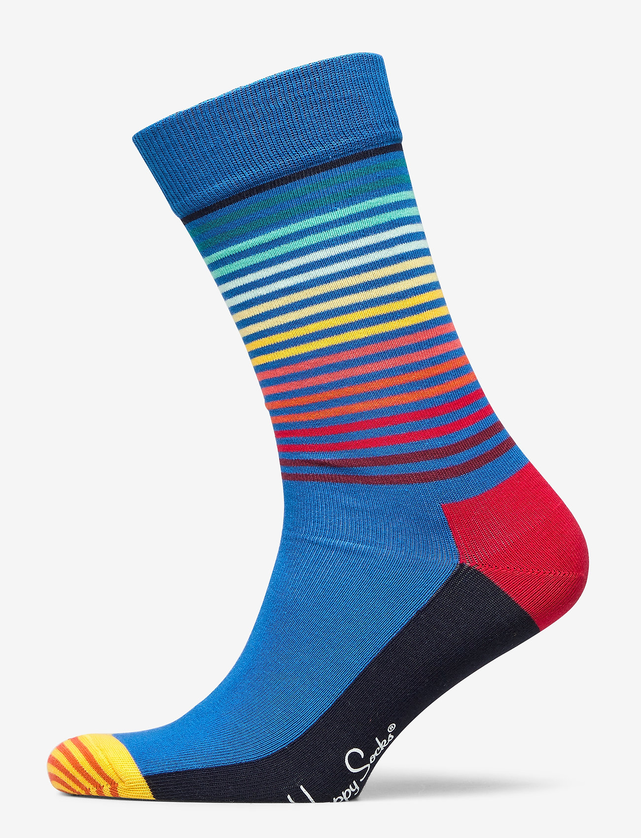 Happy Socks - Half Stripe Sock - blue - 0
