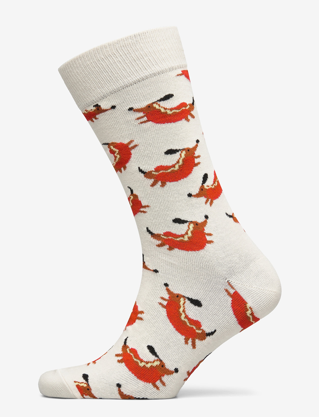 Happy Socks - Hot Dog Dog Sock - white - 0