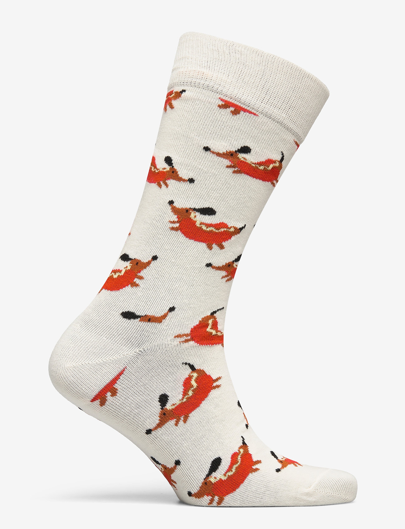 Happy Socks - Hot Dog Dog Sock - white - 1