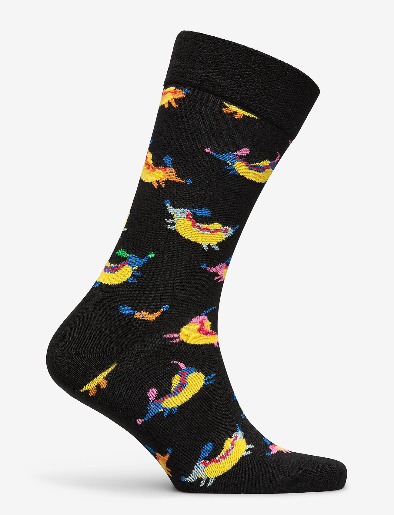 Happy Socks - Hot Dog Dog Sock - black - 1