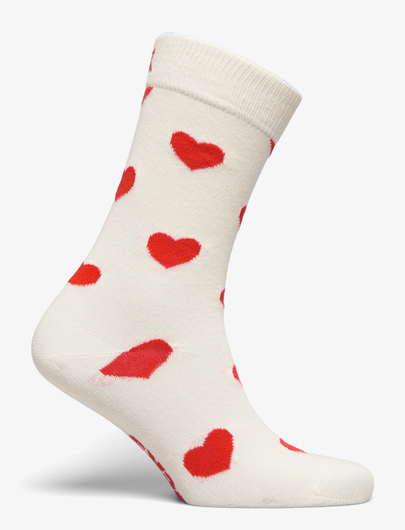 Happy Socks - Heart Sock - zemākās cenas - white - 1