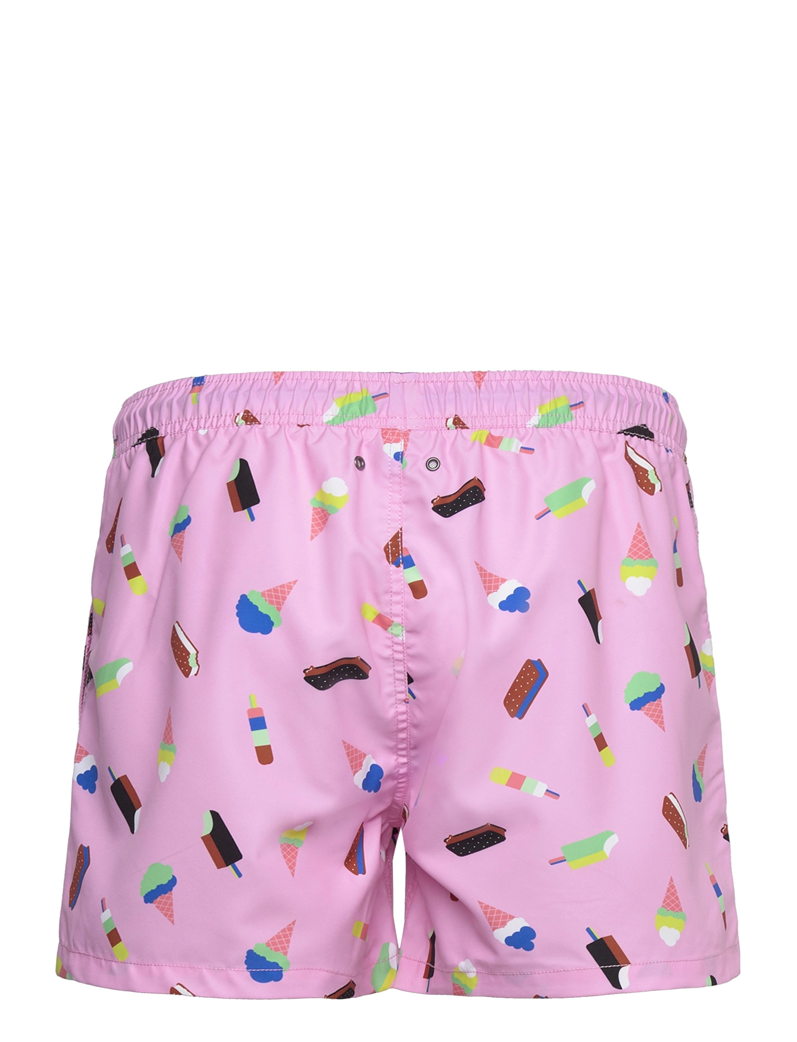Happy Socks - Ice Cream Swim Shorts - pink - 1