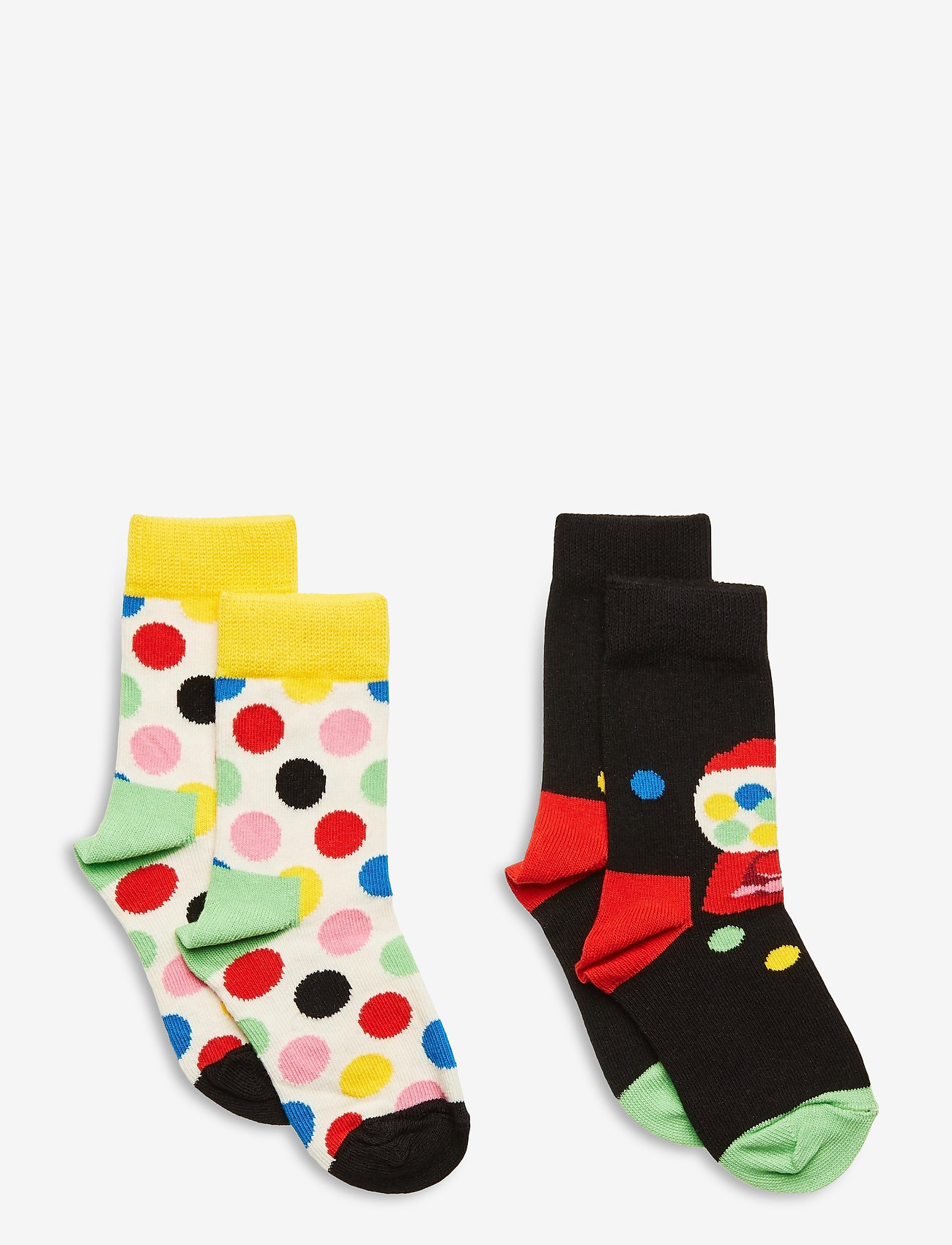Happy Socks - 2-Pack Kids Bubblegum Sock - multi - 0